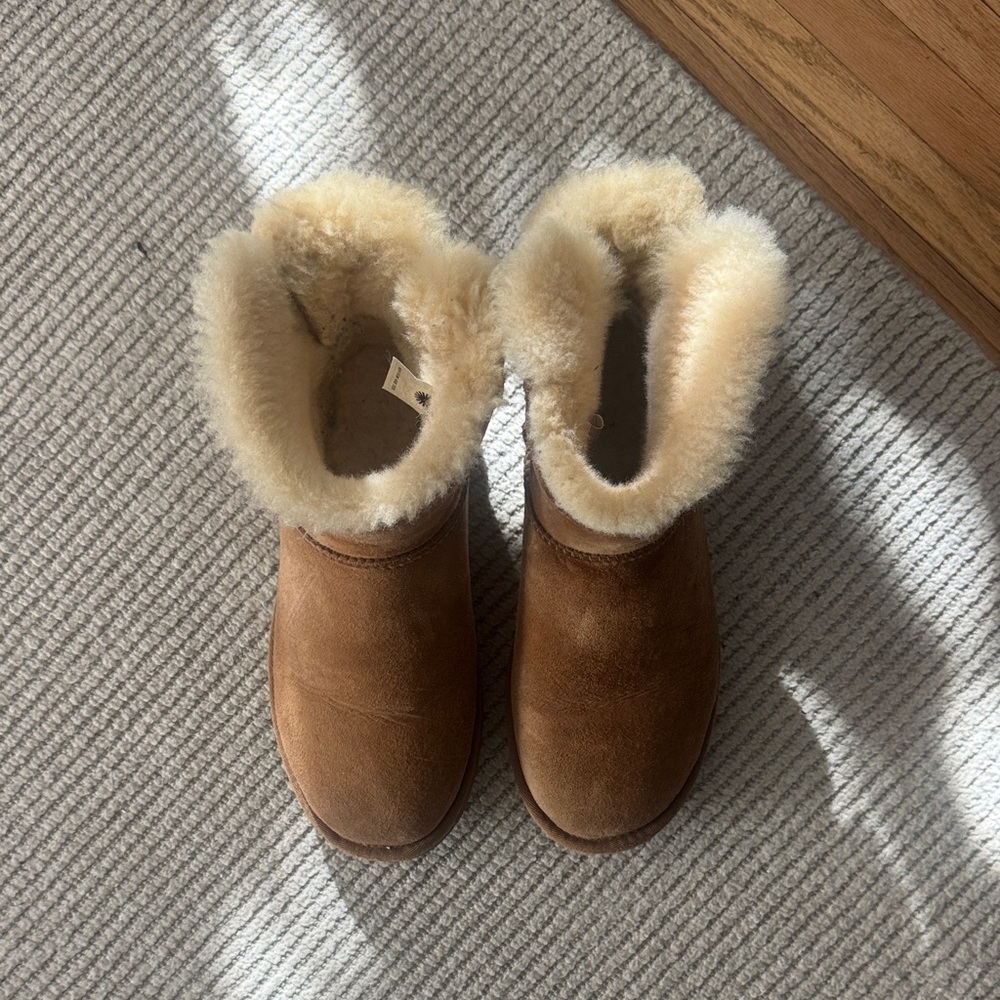 UGG Tan Sheepskin Slippers